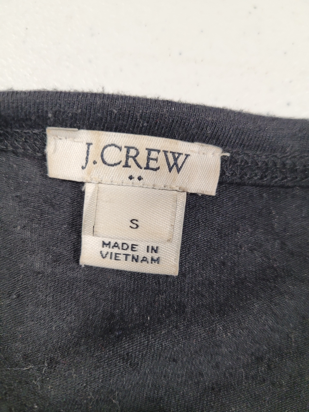 J. Crew Black Wrap Sweater - Women's Long Sleeve Tie Waist - Picture 2 of 3
